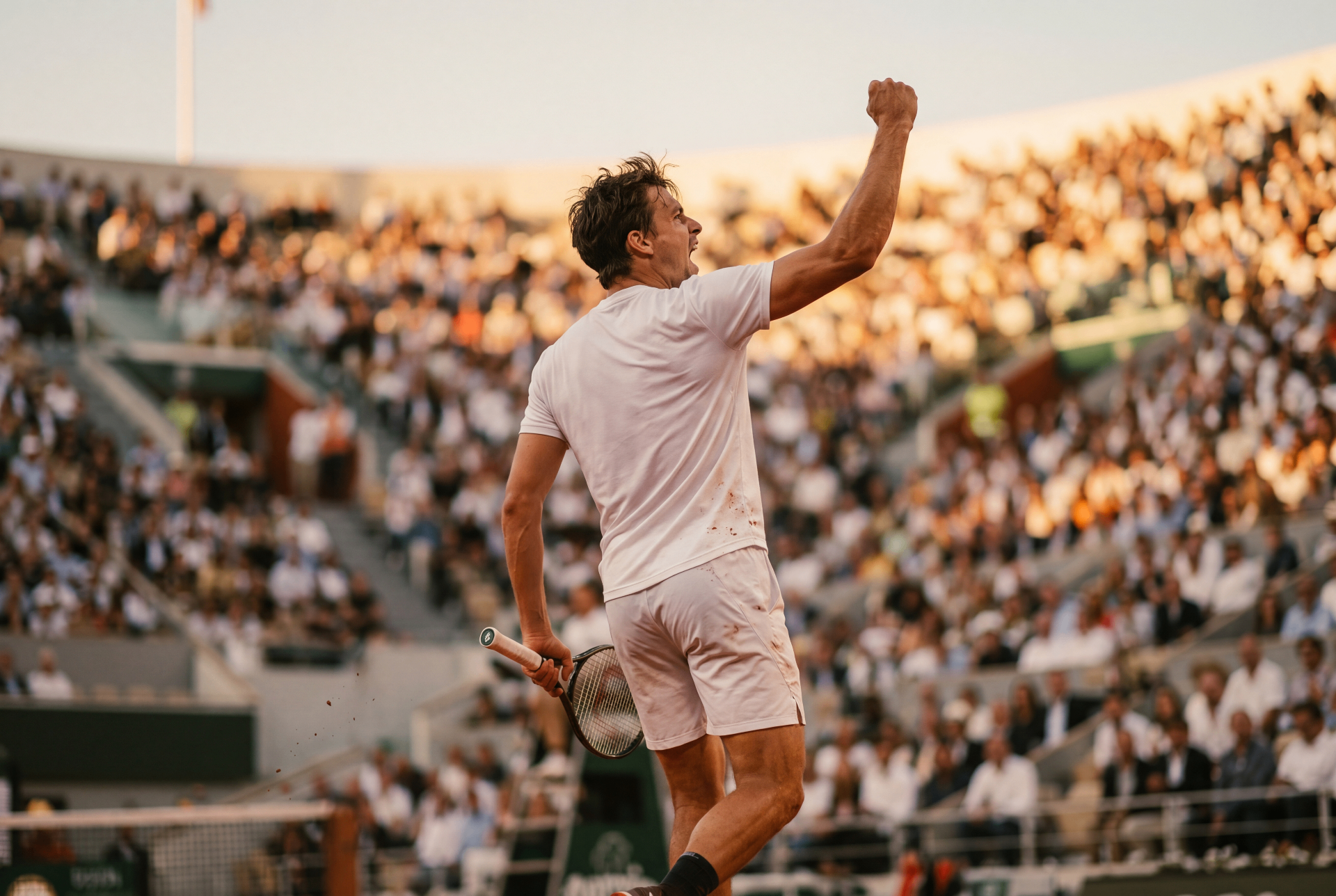 Player celebrating